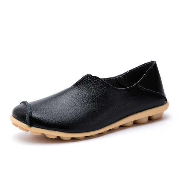 Zoloss Casual flat heel cow tendon low top shoes