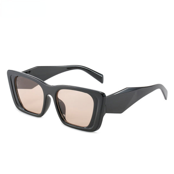 Fashion Cat Eye Square Sunglasses Women  Luxury Brand Designer Colorful Sun Glasses Ladies Trendy Retro Irregular Eyewear