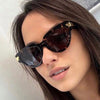 Cat Eye Fashion Vintage Sunglasses Leopard Glasses Unisex Eyewear Brand Designer Shades Gafs