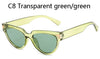 Cat Eye Fashion Vintage Sunglasses Leopard Glasses Unisex Eyewear Brand Designer Shades Gafs