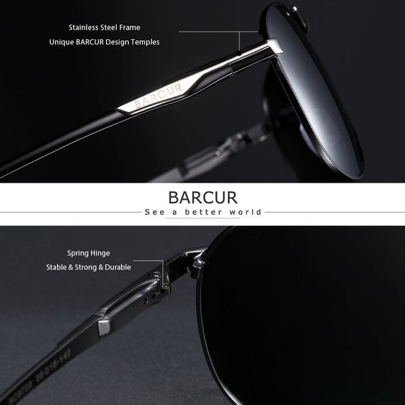Photochromic Sunglasses High Quality Men Brand Designer Polarized Sun Glasses Driving Mens Sun Glasses