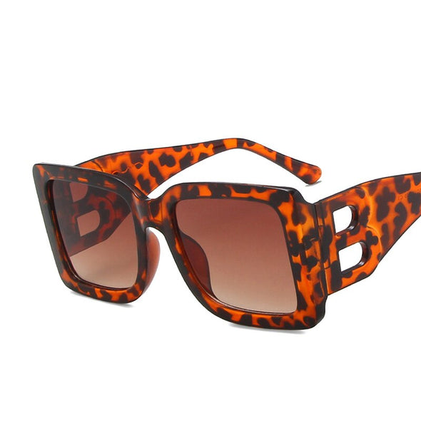 Big Frame Square Ladies Oversized Black Style Shadow Ladies Big Frame Fashion Sunglasses Female Trend Glasses