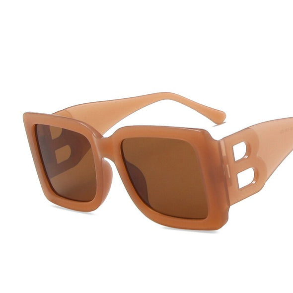 Big Frame Square Ladies Oversized Black Style Shadow Ladies Big Frame Fashion Sunglasses Female Trend Glasses