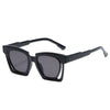 Blue Red Square Sunglasses 2021 Fashion Women's Vintage Shades