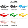 Brand Clear blue Sunglasses Men Women Retro Luxury Designer Sun glasses Vintage Shades Square Glasses Famale Oculos De Sol UV400