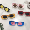 Brand Designer Square Sunglasses Men Personality Fashion Sun Glasses Vintage Male Hip Hop Shades