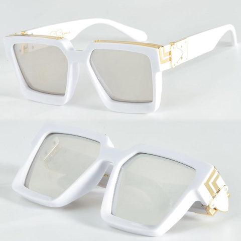 Square COOL Sunglasses Men Women Large Frame Glasses UV400