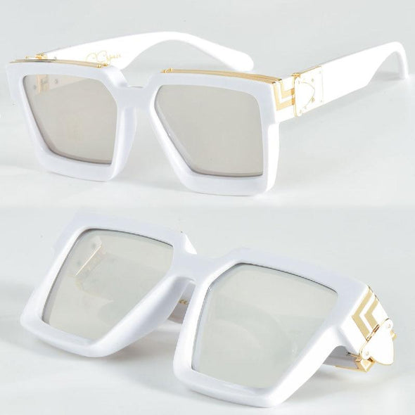 2021 Millionaire Sunglasses Men Fashion Vintage Luxury Square Glasses Women Ride Big Frame Oculos de