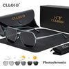 New Fashion Aluminum Photochromic Sunglasses Men Women Polarized Sun Glasses Chameleon Anti-glare Driving Oculos de sol
