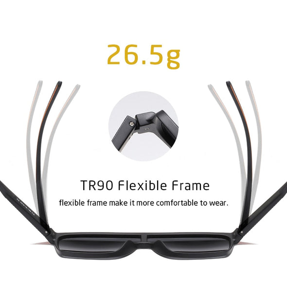 Fashion Polarized Sunglasses For Men Square Oversized Anti Glare Driver Mirror Sun Glasses Women UV400 Goggles Male