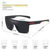 Fashion Polarized Sunglasses For Men Square Oversized Anti Glare Driver Mirror Sun Glasses Women UV400 Goggles Male