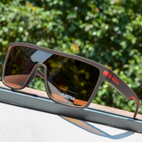 Fashion Polarized Sunglasses For Men Square Oversized Anti Glare Driver Mirror Sun Glasses Women UV400 Goggles Male