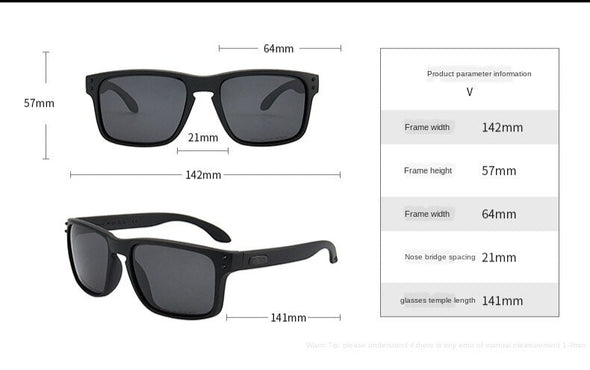 Sports Polarized Sunglasses Men Women Outdoor Square Sun Glasses Fishing