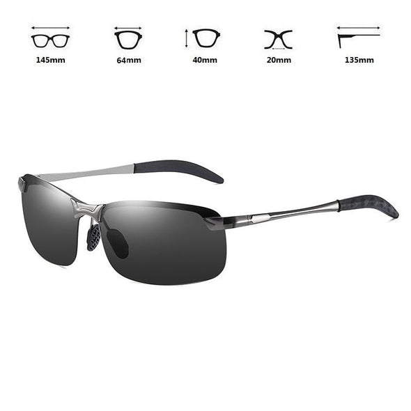 Classic Luxury Men's Polarized Sunglasses For Men Women Driving Fishing Hiking Sun Glasses Male Vintage Glasses Man Shades UV400