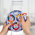 Cross-border New Creative Rotating Burger Bean Fingertip Gyro Ball Fidget Spinner Practical Fun Stress Relief Toy For Kids Adult
