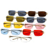 2021 New Arrival Leopard Logo Sunglasses Men Women Fashion Luxury Gradient Lens Alloy Frame Brand Designer Sun Glasses UV400