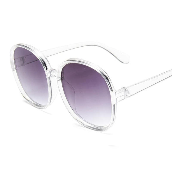 Round Sunglasses Woman Oversized Gradient Fashion Sunglasses