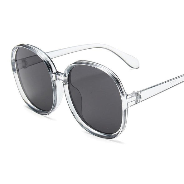 Round Sunglasses Woman Oversized Gradient Fashion Sunglasses