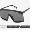 Fashion Oversized Sunglasses Women 2021 Brand Designer Big Frame Square Sunglasses UV Protection Shades For Women