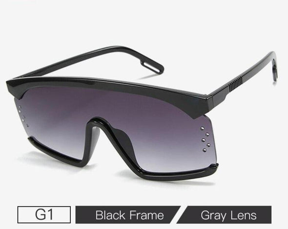Fashion Oversized Sunglasses Women 2021 Brand Designer Big Frame Square Sunglasses UV Protection Shades For Women