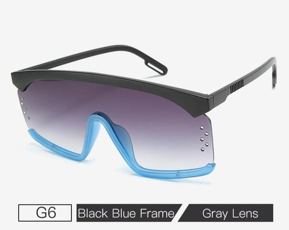 Fashion Oversized Sunglasses Women 2021 Brand Designer Big Frame Square Sunglasses UV Protection Shades For Women