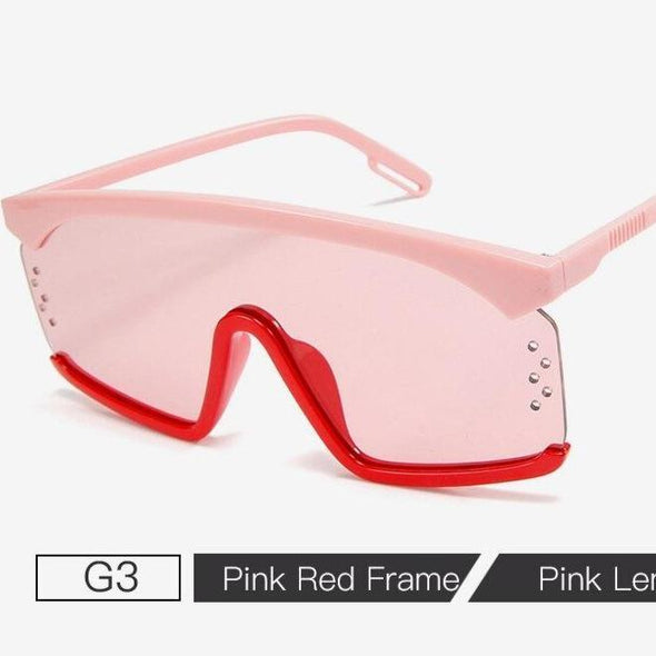Fashion Oversized Sunglasses Women 2021 Brand Designer Big Frame Square Sunglasses UV Protection Shades For Women