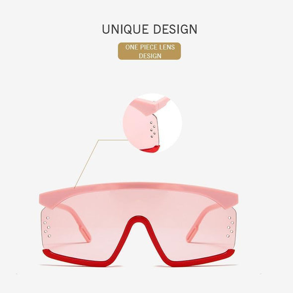 Fashion Oversized Sunglasses Women 2021 Brand Designer Big Frame Square Sunglasses UV Protection Shades For Women