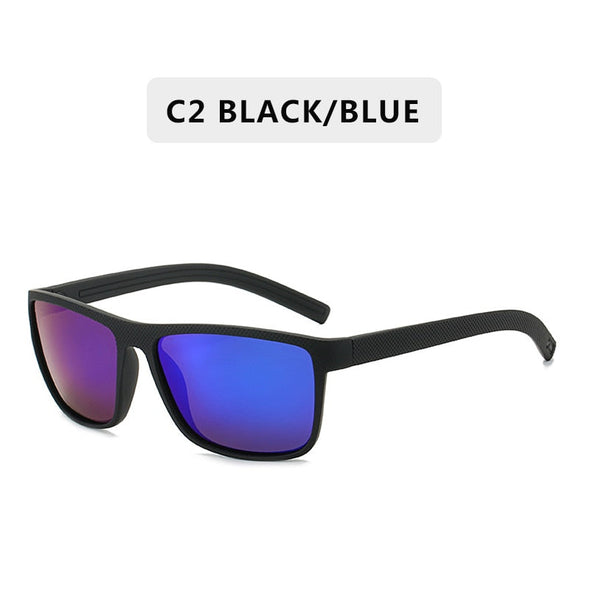 Brand Polarized Sunglasses For Men Plastic Oculos de sol Men's Fashion Square Driving Eyewear Travel Sun Glass