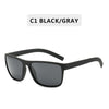 Brand Polarized Sunglasses For Men Plastic Oculos de sol Men's Fashion Square Driving Eyewear Travel Sun Glass