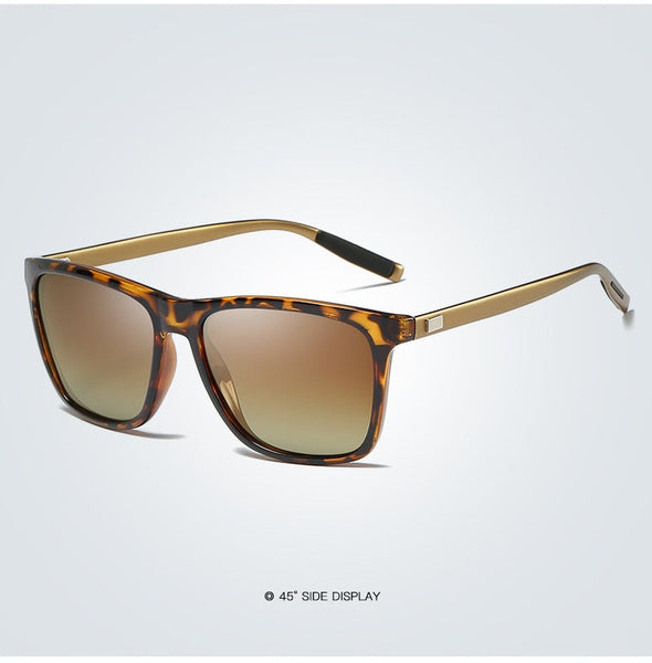 Men Vintage Aluminum Polarized Sunglasses Classic Brand Sun glasses Coating Lens Driving Eyewear For Men/Women
