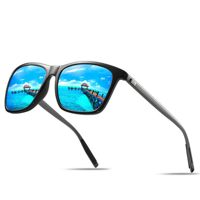 Men Vintage Aluminum Polarized Sunglasses Classic Brand Sun glasses Coating Lens Driving Eyewear For Men/Women