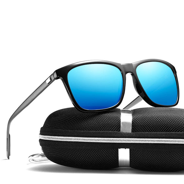 Men Vintage Aluminum Polarized Sunglasses Classic Brand Sun glasses Coating Lens Driving Eyewear For Men/Women