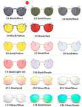 Retro Oval Sunglasses Women/Men  Brand Designer Vintage Small Black Red Yellow  Shades Sun Glasses Oculos De Sol