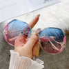 Fashion Glasses Diamond Sunglasses Women Brand Rimless Shades For Women Luxury Vintage Vasos Decorativos Zonnebril Dames