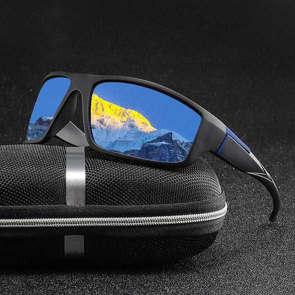 Fashion Hot Sale Polarized Sunglasses Men Women Classic Square Plastic Driving Sun Glasses Male Black Shades UV400