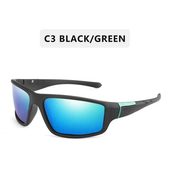 Fashion Hot Sale Polarized Sunglasses Men Women Classic Square Plastic Driving Sun Glasses Male Black Shades UV400