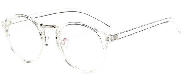 Fashion Transparent round glasses clear frame Women Spectacle myopia glasses  Men EyeGlasses Frame nerd optical frames clear