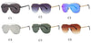 Fashion Trend Oversized Sunglasses Women Sun Glasses Onepiece Windproof Sunglass   UV400 Frameless Retro Sunglasses