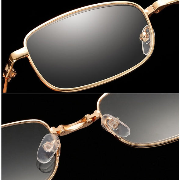 Foldable Reading Glasses Folding Presbyopia Men Women Metal Retro Computer Reading glasses with case 1.0 1.5 2.0 2.5 3.0 3.5 4.0