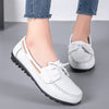 Zoloss Genuine Leather Fashion Women Flats Ballerina Shoes
