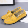 Zoloss Genuine Leather Fashion Women Flats Ballerina Shoes
