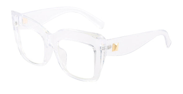 Glasses Frame Women Oversized Square Vintage Frame Clear Eyeglasses Frames For Women Luxury Brand Computer Eyewear