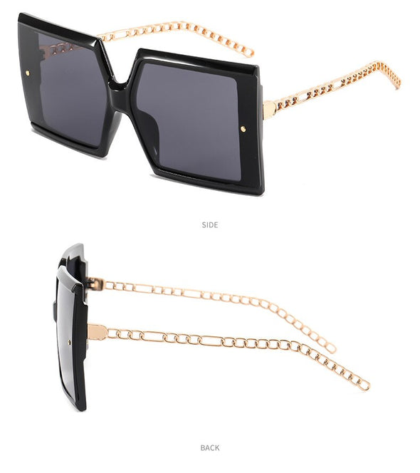 Oversized Square Sunglasses Women Vintage Designer Sun Glasses Fashion Shades UV400 Men Luxury Brand Female Eyewear
