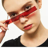 Sunglasses Women Rimless Sun Glasses For Women Punk Brand Designer Sunglasses Women Retro Glasses Hip Hop Okulary
