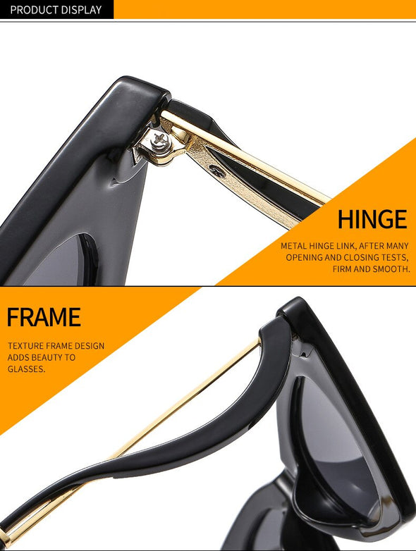 Rimless Women Sunglasses 2021 Cat Eye Sun Glasses Female Luxury Brand Designer Vintage Sunglasses Wholesale