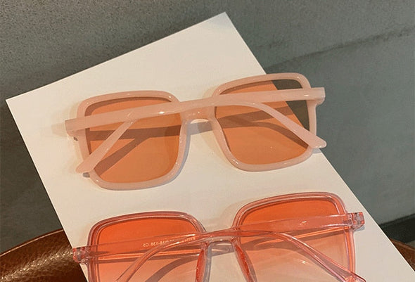 Imwete Oversized Sunglasses Women Luxury Designer Vintage Square Sun Glasses Classic Eyewear for Lady UV400 Big Frame