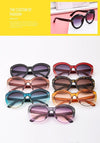 Fashion Sunglasses Women Designer Vintage Round T Sun Glasses Female Eyewear Gradient Frame Shades Men