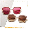 Cat Eye Pearl Hollow Luxury Sunglasses Metal Frame Men Women Fashion Shades UV400 Vintage Glasses