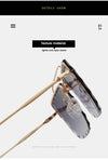 Vintage Women Sunglasses Cutting Lens Gradient Glasses Lace Rectangle Sun Glasses For Ladies Metal Frame Lunette