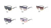 Vintage Luxury Gradient oversized  Women Metal Frame Driving sunglasses